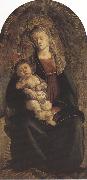 Sandro Botticelli Madonna of the Rose Garden or Madonna and Child with St john the Baptist (mk36) Sweden oil painting artist